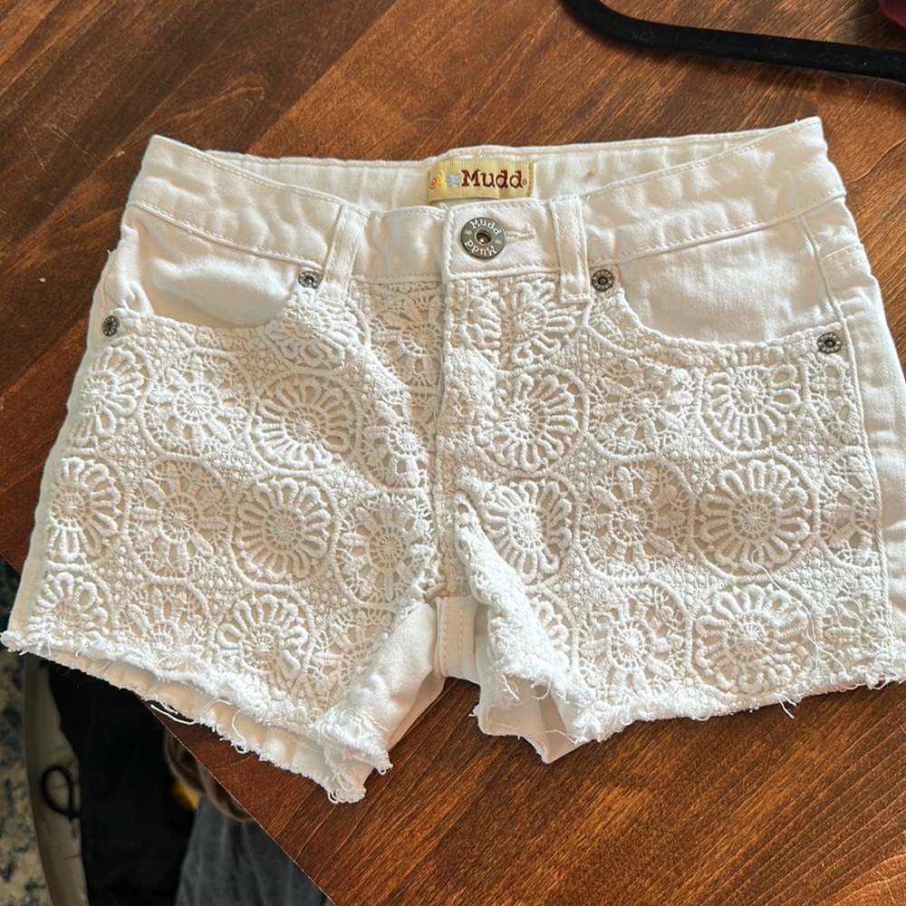 Girls mudd lace shorts 10